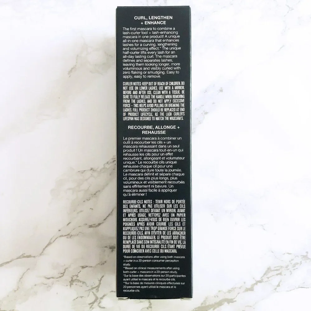 NIB Good Vibes Mascara & Lash Curler in Black - Trestique
